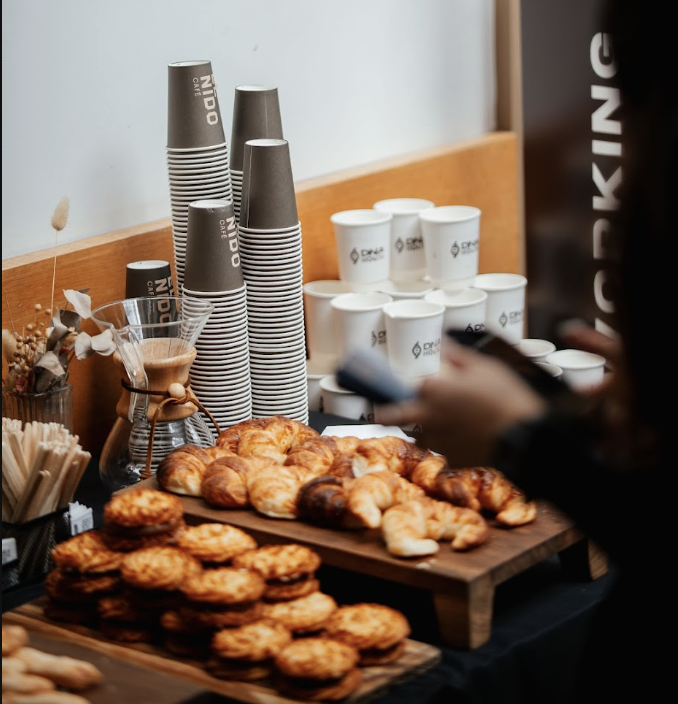 Café setup