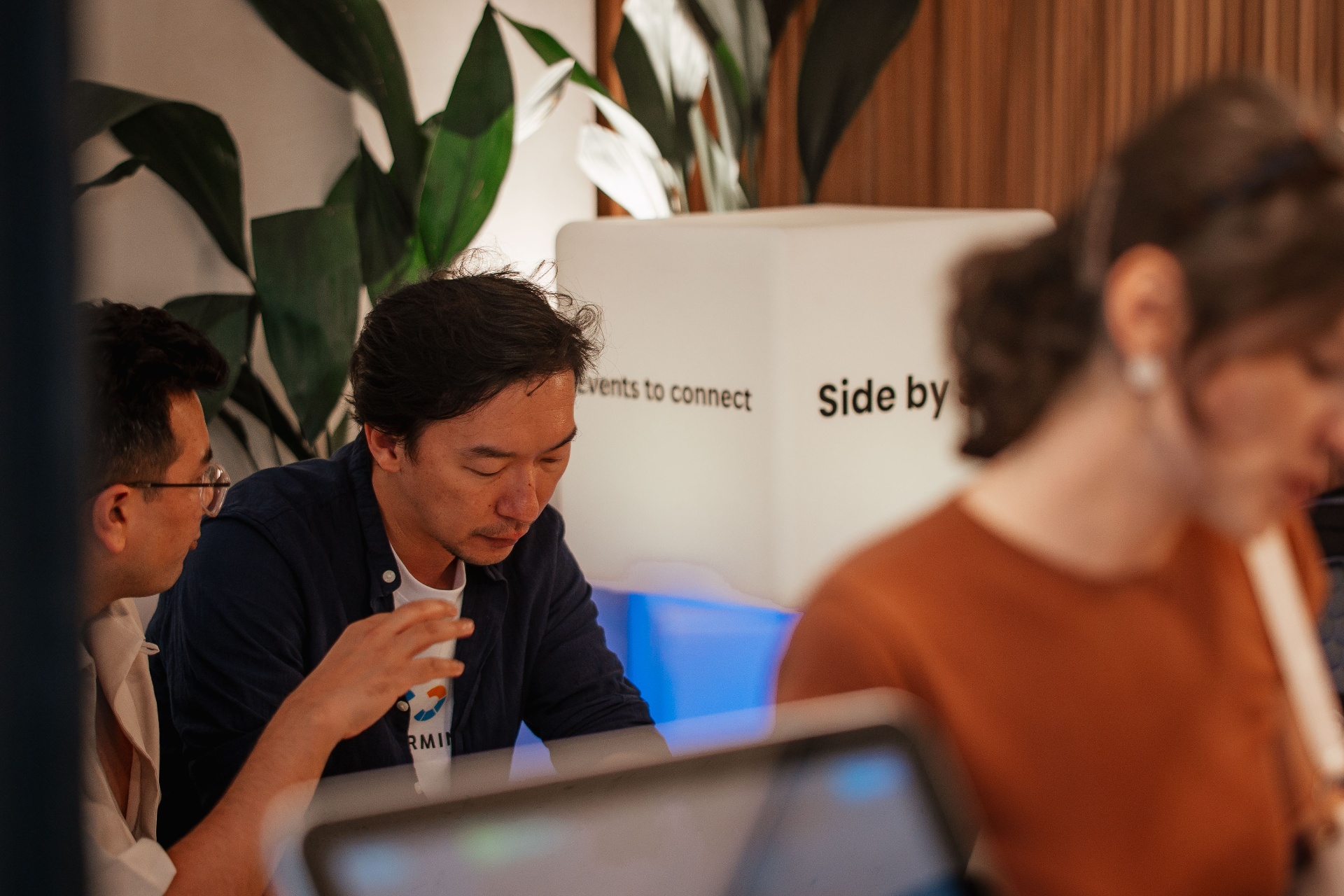 Coworking lounge